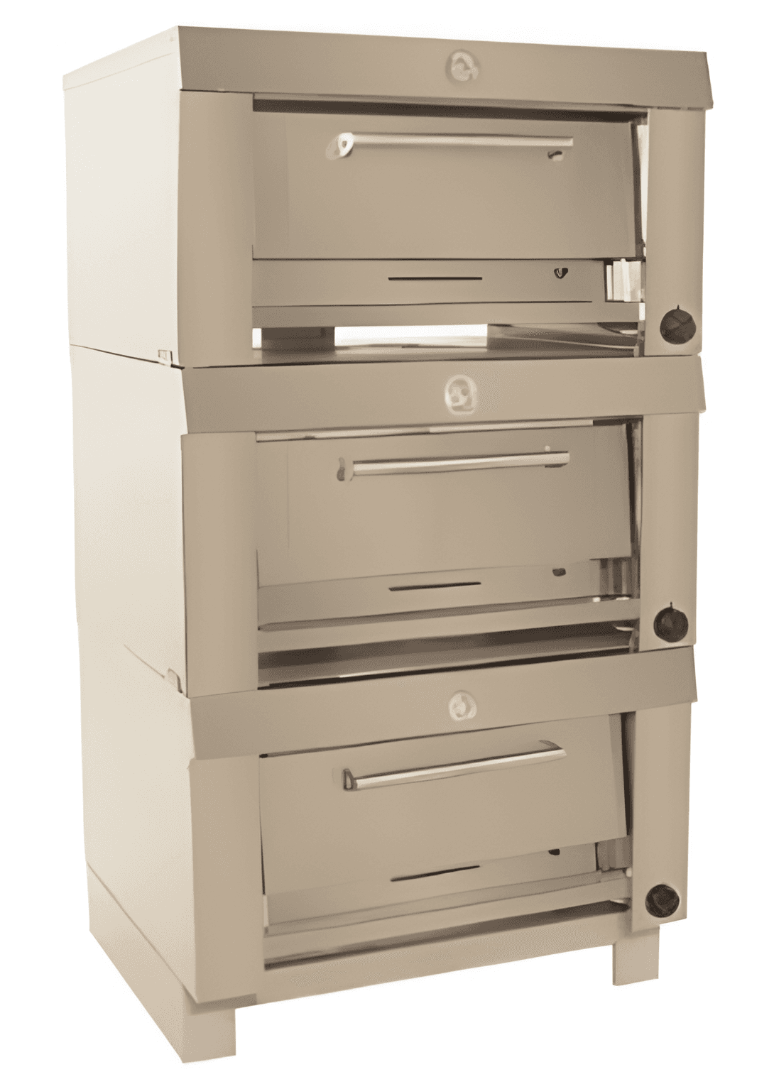 Horno tradicional a gas 3 camaras Bandejas 65 x 65