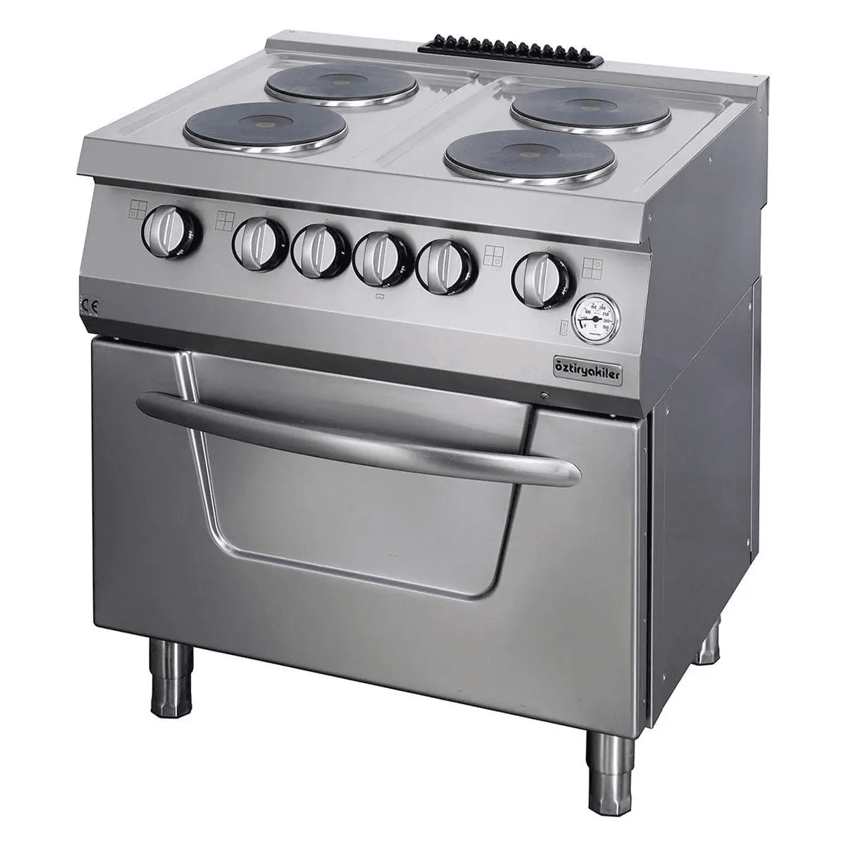 Cocina Eléctrica 4 Platos con Horno OSOEF 8070 Ozti