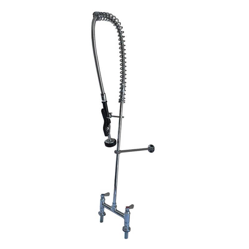 Grifería Llave Prelavado Para Lavadero 2 perforaciones