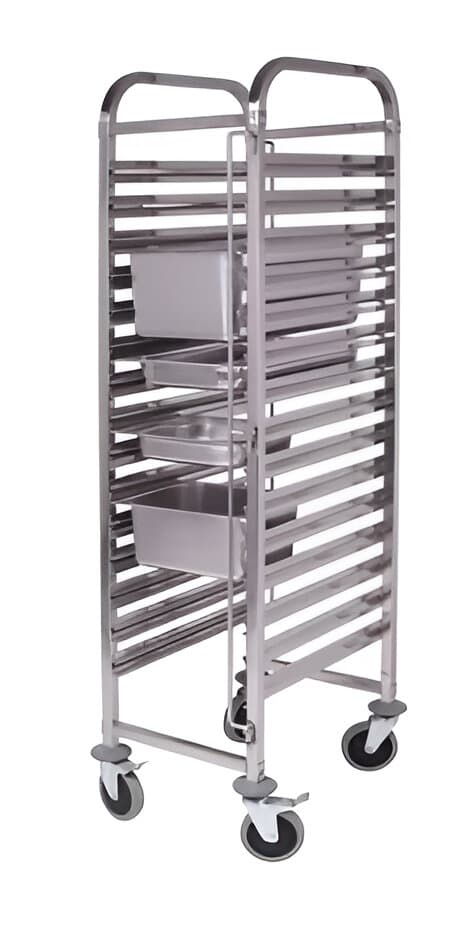 Carro Bandejero Acero Inoxidable 18 GN 1/1 Inoxsteel