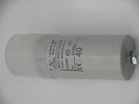 CONDENSATORE 40 microF/420V