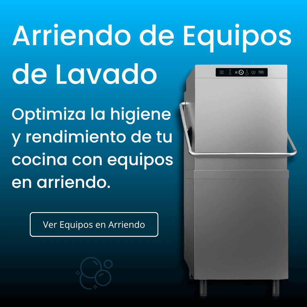 Arriendo de equipos de lavado Cazati